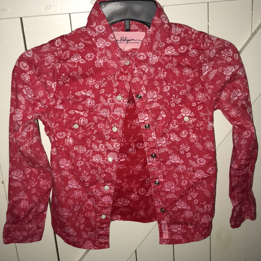 True Religion Button Down Size Small